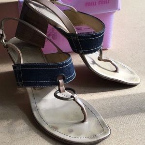 Miu Miu Sandals